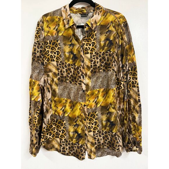 Barbara Lebek Button Up Shirt With Classic Collar Size 44